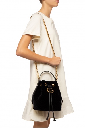 'gg marmont' quilted shoulder bag, zdjęcie 2 'gg marmont' quilted shoulder bag od Gucci